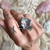 Herkimer Diamond Ring - Unique Piece -