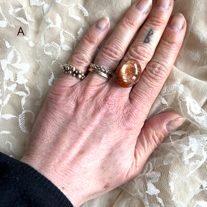 Sunstone Statement Ring - Made to Order