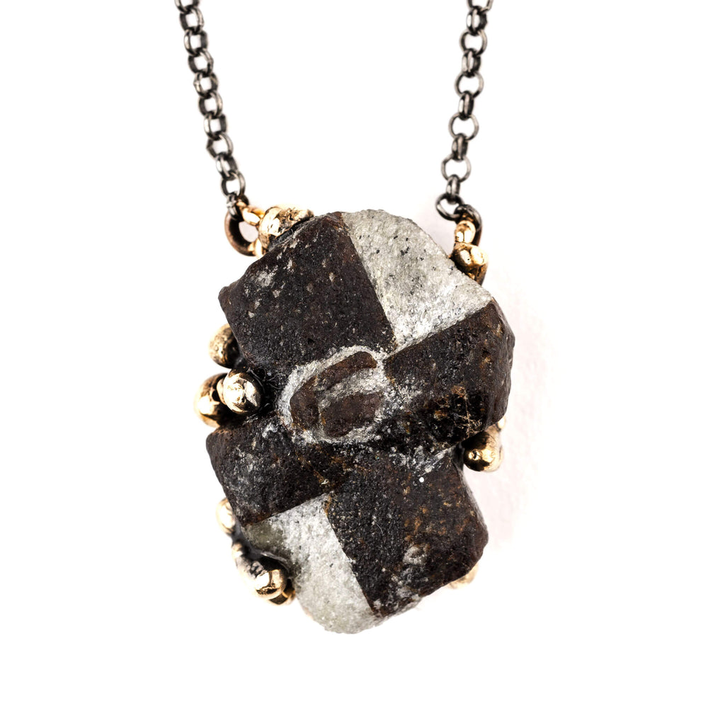 Staurolite necklace store